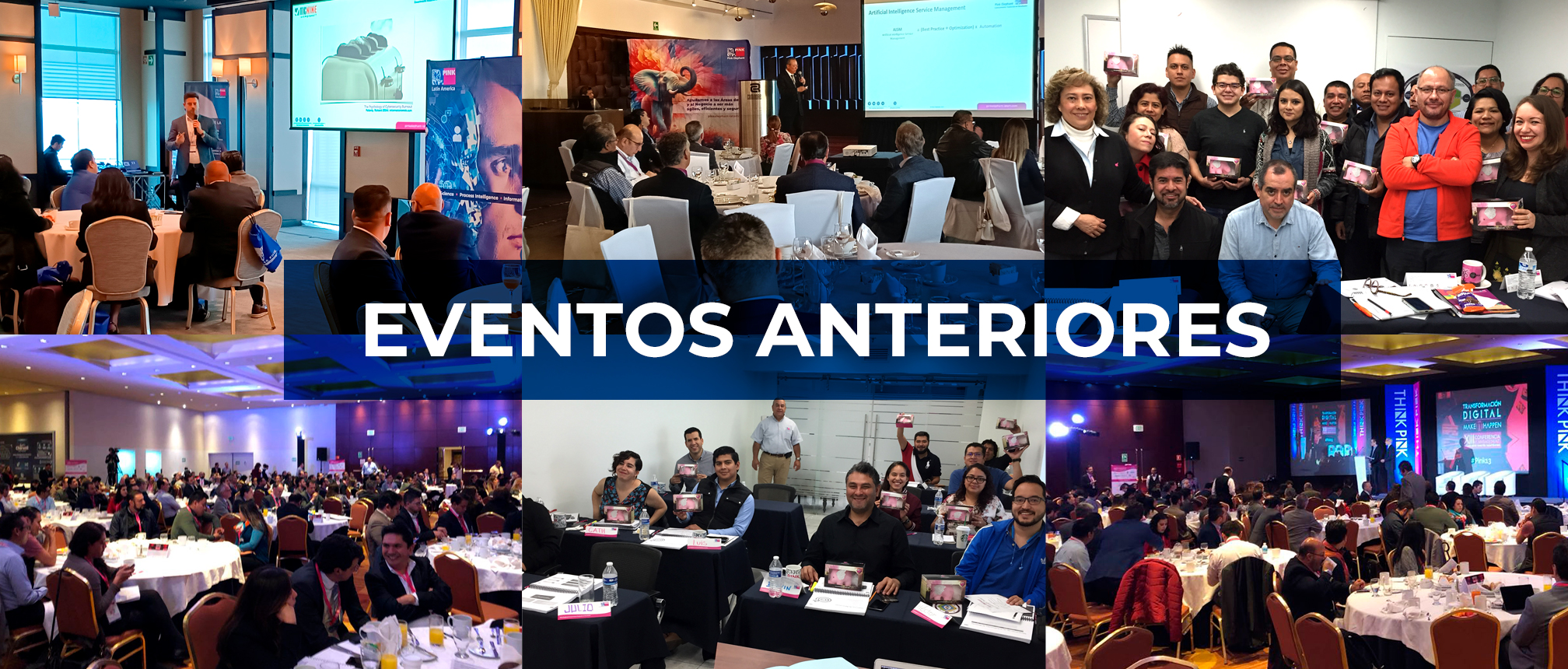 Pink Eventos Anteriores
